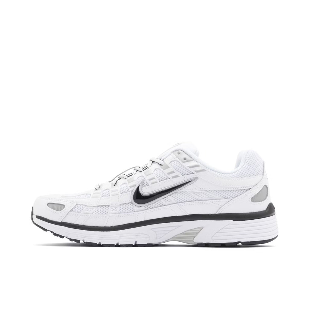 NIKE P-6000 WHITE METALLIC SILVER BLACK